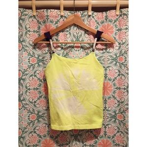 COLUMBIAN neon lime tank top camisole - yoga